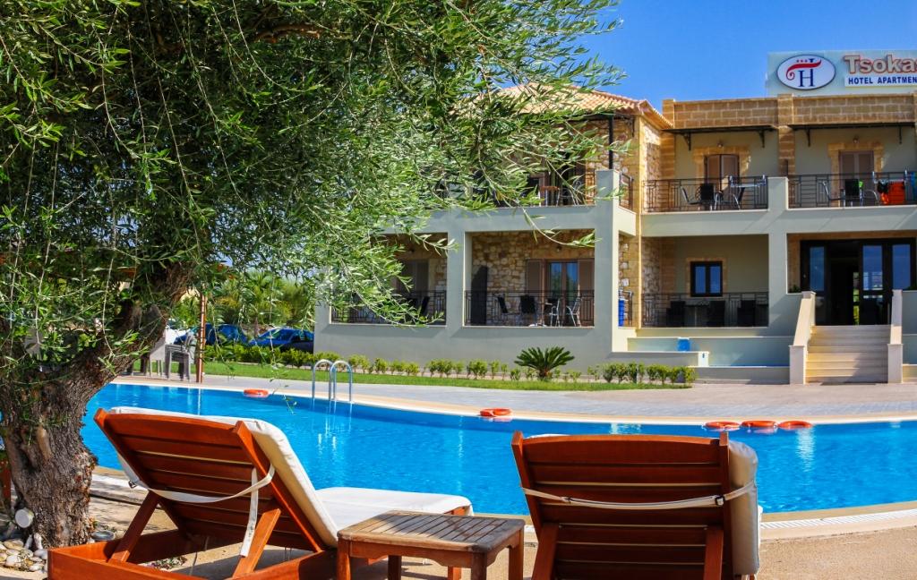 Tsokas Hotel Finikounta Exterior photo